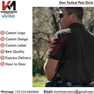 Camiseta Polo Táctica de Alto Rendimiento para Hombre, para Paintball y Eventos al Aire Libre, Tejido Elástico de Secado Rápido, Fabricante al por Mayor - Product Image 3