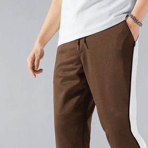 Customized Men's Oversize Joggers Sweatpants-Canvas Fabric Breathable Quick Dry Eco-Friendly <b>Waterproof</b> Elastic Waist Fancy - Product Image 6