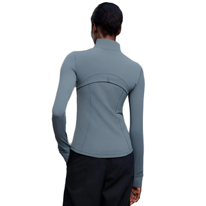 <b>Women's</b> <b>Waterproof</b> Workout <b>Jacket</b> Lightweight Zip-Up Athletic <b>Running</b> with Pockets Long Sleeve Gym Yoga Thumb Holes <b>Jackets</b> - Product Image 3