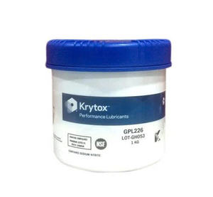 Grasa Krytox GPL 226 PFPE, Lubricante Industrial Original de EE. UU., Caja de 1 kg, Aceite Base PFPE, Resistente a la Corrosión, Suministro Confiable - Product Image 1