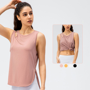 Camisetas sin mangas para mujer, camisetas ajustadas sexys, blusas para mujer, camisetas deportivas para yoga y gimnasio para mujer - Product Image 4