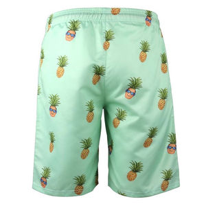 Shorts de sport pour hommes respirants en coton 100% imprimés par sublimation, fabrication OEM en gros - Product Image 2