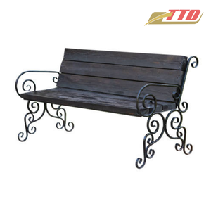 Hot <b>Sale</b> Promotion Kingjoy C18001 128cm Stainless Steel Traditional Modern Eco-Friendly 4-Seater Outdoor Patio <b>Bench</b> - Product Image 2