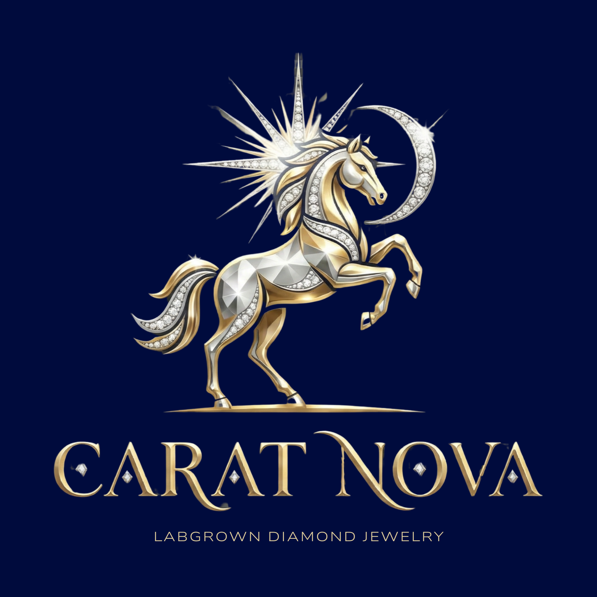 CARATNOVA DIAMONDS logo