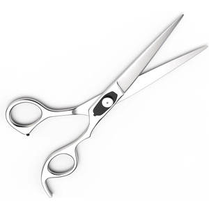 Ciseaux de coiffure professionnels en acier inoxydable avec lame tranchante comme un rasoir pour salon de coiffure - Product Image 1