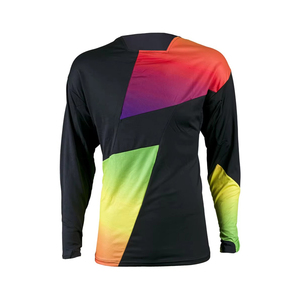 เสื้อเจอร์ซีย์โมโตครอสแบบสั่งทำพิเศษ แขนยาว ระบายอากาศได้ดี สำหรับเสื้อผ้า Fox แบบซับลิเมชั่น ไซส์ใหญ่ สำหรับฤดูร้อน ขายส่ง - Product Image 6