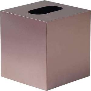 Durable Modern Metal Square Tabletop <b>Tissue</b> Holder with Decorative Design Handmade Lavie Creations for Hotels Restaurants Cafes - Product Image 2