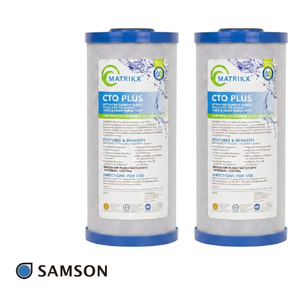 Filtre de réduction de la turbidité et des odeurs pour l'eau du robinet, bloc de charbon haute capacité, conception à débit optimal - Product Image 1