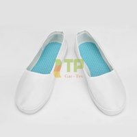 Sepatu Kerja Antistatik ESD Unisex Musim Panas Semi Dingin Musim Dingin, Bagian Atas Kulit PU, Sol Tengah PU, Bebas Debu, Ujung Baja, Sol Dalam Jala