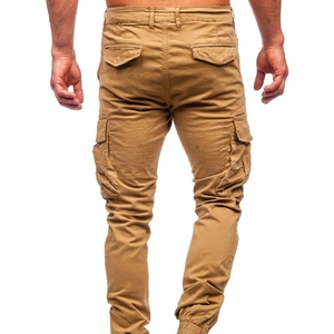 Pantalon cargo léger pour homme, pantalon cargo personnalisé, pantalon cargo premium, pantalon cargo respirant en coton, pantalon cargo décontracté pour les voyages en plein air, fabricant de vêtements de mode - Product Image 4