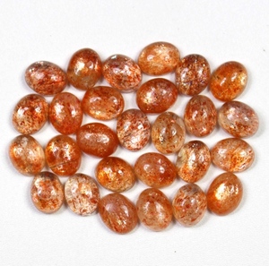 Pierre de soleil naturelle cabochon, pierres précieuses en vrac de qualité AAA+, toutes formes et tailles disponibles, prix de gros pour la fabrication de bijoux - Product Image 5