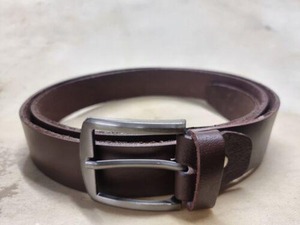 เข็มขัดหนังคลาสสิก ราคาประหยัด ทันสมัย สำหรับผู้ชาย เหมาะสำหรับใส่ทำงานออฟฟิศ ใส่ลำลอง และเดินทาง โดย M/S SHAAD HANDICRAFTS - Product Image 6