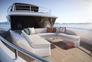 Modelo de Barco Personalizado de Madera de Cedro de 36 Pulgadas, British Princess X95 (Clase X), Pintado - Product Image 3