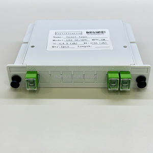 สายเคเบิลใยแก้วนำแสงประสิทธิภาพสูง G657A1กล่องแยกสายไฟเบอร์ออปติก1X2 sc/apc ปลั๊กอิน4.5dB การสูญเสียการแทรก55dB การสูญเสียผลตอบแทน - Product Image 3