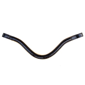 Diadema de Cuero de Lujo para Caballo, en Forma de V, Accesorio Ecuestre, Elegante y Duradero, de Cuero Patentado, Anatómicamente Curvado para Montar - Product Image 5