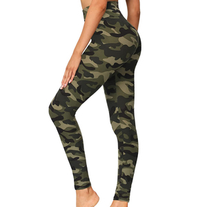 Leggings Deportivos de Cintura Alta para Mujer, Tejido de Punto Elástico, Transpirable, de Secado Rápido, Estilo Deportivo, Largo Completo - Product Image 3
