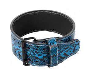 Ceinture de musculation en cuir réglable effet peau de serpent, épaisseur 10-13 mm, protection avancée, soutien lombaire, pour musculation et powerlifting - Product Image 5