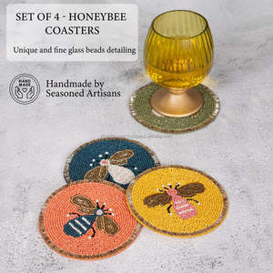 Posavasos de perlas redondas de PVC con cuentas hechas a mano, posavasos de decoración de escritorio para el hogar y la Oficina, posavasos antideslizante con aislamiento de moda exquisita - Product Image 5