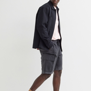 Pantalones Cortos Cargo para Hombre, 100% Algodón, Estilo Hip Hop, Antiarrugas, MOQ Bajo, Ropa Bávara, ¡Gran Oferta! - Product Image 3