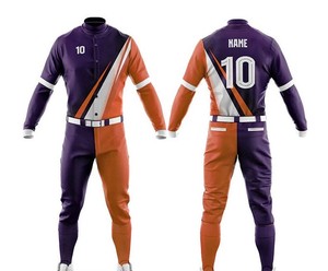 ชุดเบสบอล OEM สำหรับทีมโรงเรียน กางเกงและเสื้อเบสบอลโพลีเอสเตอร์ ชุดเสื้อกีฬาระบายอากาศ ราคาโรงงาน - Product Image 5