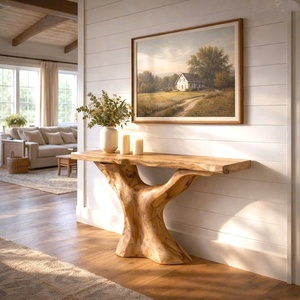 Console en bois de luxe moderne de haute qualité pour la maison et l'hôtel, table d'entrée, meubles d'intérieur pour la décoration de villa - Product Image 4