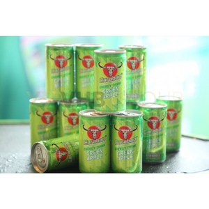 Boisson énergisante CARABAO saveur pomme verte, canette 180 ml, origine Thaïlande - Product Image 2