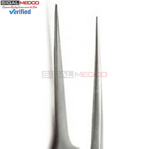 Dental Straight Pointed Tweezers Deep Tissue Forceps 4.5 Inch Stainless Steel Surgical Orthodontic Medic Instruments Dentists - Product Image 4