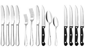 Ensemble de couverts en acier inoxydable poli miroir, design moderne et soigné, idéal pour les célébrations de mariage, encourageant une utilisation répétée - Product Image 3