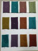 Tissu uni Rangoli à texture élégante pour robes, tenues ethniques, vêtements de mode et fabrication de vêtements.
