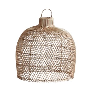 Handcrafted Eco-Friendly Coastal Industrial Lamp <b>Covers</b> Classic Modern Rustic Rattan Lamp Shades for Indoor Home Decoration - Product Image 1