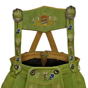 Lederhosen pour hommes pour le festival de la bière allemande – Costume bavarois de haute qualité avec finition en daim doux et l'attrait traditionnel des Trachten - Product Image 4