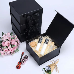 Caja de Regalo Magnética Rígida Personalizada al por Mayor con Logotipo, Bolsa de Papel, Caja de Embalaje Plegable Premium Reciclable, Caja Magnética de Lujo - Product Image 1