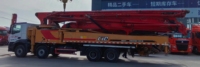 Camión Bomba de Concreto Usado Sany 62m 2020 con Chasis Mercedes Benz 180m³/h para Construcción de Infraestructuras y Edificios de Gran Altura