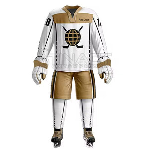 Uniforme de hockey sobre hielo hecho en Pakistán con tela de alta calidad y comodidad ligera para uso en todas las estaciones. - Product Image 3