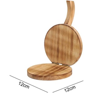Presse à tortillas en bois naturel réutilisable ILAHI - Machine à tortillas en gros, compatible lave-vaisselle, écologique, pliable - Product Image 5