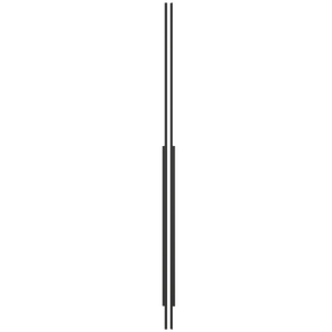 Poignée de profil de placard moderne en aluminium, poignée dissimulée à bordure, finitions céramique or, noir, blanc, gris, poignée minimaliste pour armoire haute - Product Image 6