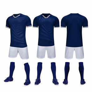 Latest Sports Wear Factory Supplied Custom Logo Soccer Rugby Uniform OEM <b>Polyester</b> Customizable Soccer Football Uniform - Product Image 5