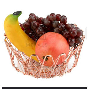 Panier de rangement universel en métal personnalisé, écologique, pour la maison, la cuisine, la salle de bain, le bureau, avec poignée - Product Image 5