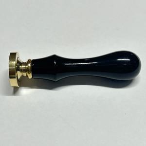 Best Hot Product Black 22mm Brass Square <b>stamps</b> with Maple Wood Handle Wax Stamper for Handmade Greeting Cards & Scrapbooking - Product Image 1