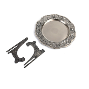 Plaque de trophée ronde en cuivre écologique personnalisée en promotion – Plaque de récompense pour trophées, médailles et plaques - Product Image 4