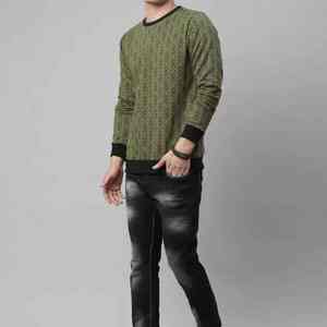 Sudaderas de Otoño para Hombre, Más Vendidas, Manga Larga, Cuello Redondo, Ecológicas, Transpirables, de Poliéster/Algodón - Product Image 3