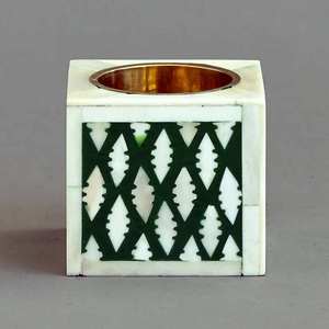Quemador de incienso moderno de resina y hueso con incrustaciones, estilo árabe de primera calidad, elegante, para Ramadán, Eid, festividades, el más vendido. - Product Image 1