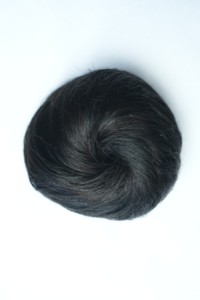 Women Girls Curly Scrunchies Chignon Hair Bun With <b>Rubber</b> Bands Human Hair <b>Ring</b> Wrapped on Messy Hair Bun Ponytails - Product Image 3