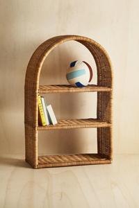 New Arrival Arched Rattan Shelf Multi Tier Storage <b>Rack</b> Sustainable Home Organizer Wholesale Bulk Supplier Kids Room Furniture - Product Image 3