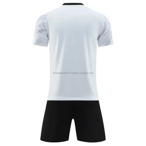 Conjunto de Uniforme de Fútbol para Hombre Adulto, Transpirable, de Secado Rápido, Ligero, Personalizable, Tela de Poliéster de Alta Calidad, Nombre del Equipo Personalizado - Product Image 2