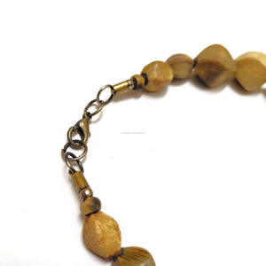 สร้อยคอลูกปัดรูปเขาควายเผาทำด้วยมือสำหรับผู้หญิงสไตล์ชนเผ่าโชคเกอร์ชิ้นใหญ่เครื่องประดับออร์แกนิกชนเผ่า - Product Image 5