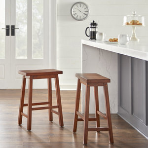 Eco-Friendly Durable Water Resistant Fixed Armrest Solid Wood Commercial Bar <b>Stool</b> - Product Image 2