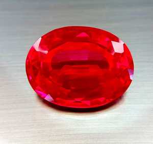Natural Burma <b>Ruby</b> Oval Cut Large Loose Gemstone High Quality Jewelry Making Wholesale - Product Image 3