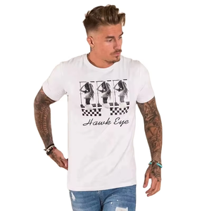 180GSM High Quality Comfortable t Shirt Blank Plain Black Crew Neck T-shirt 100% Cotton Wholesale <b>Tshirt</b> for Men - Product Image 1