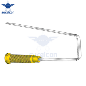Disector Quirúrgico Reutilizable de Acero Inoxidable de 22.5 cm y 3 cm, Herramienta Médica para Cirugía General, Plástica y Cosmética - Product Image 6